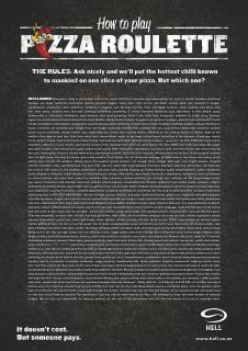 Hell Pizza: Disclaimer